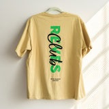 Oversized REVES Club T-Shirt - Warm Beige