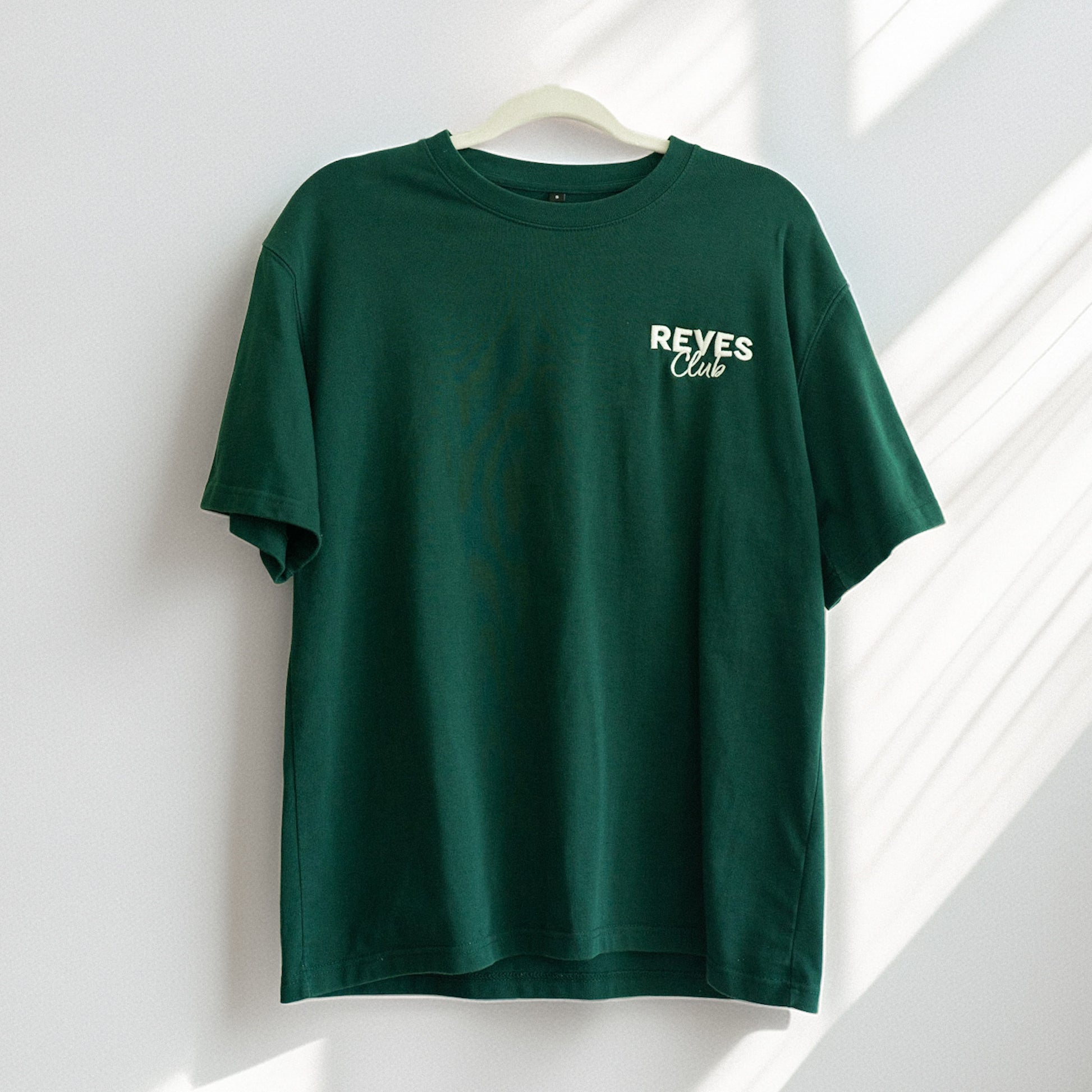 Oversized REVES Club T-Shirt - Forest Green