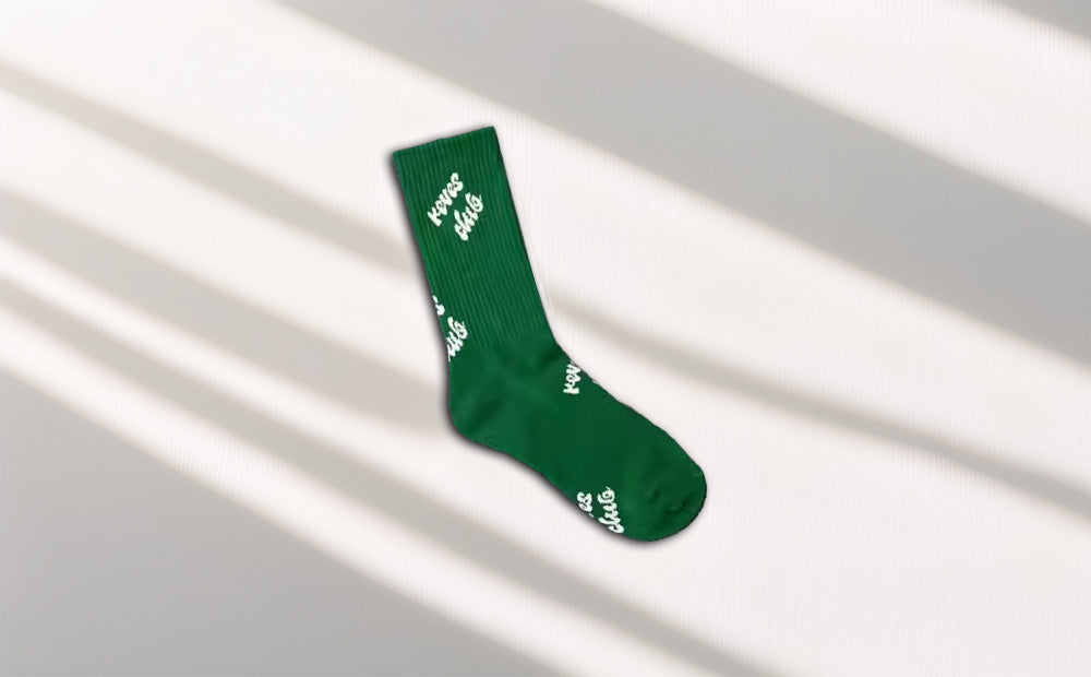 REVES Crew Socks — Green